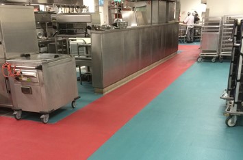 Flowfast Cure for Private Hospital Kitchen Floor